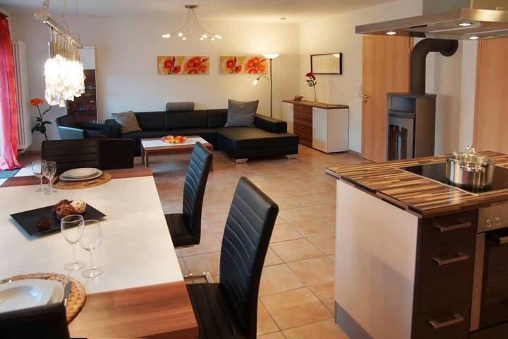 Ferienhaus für 6 Personen, mit Garten