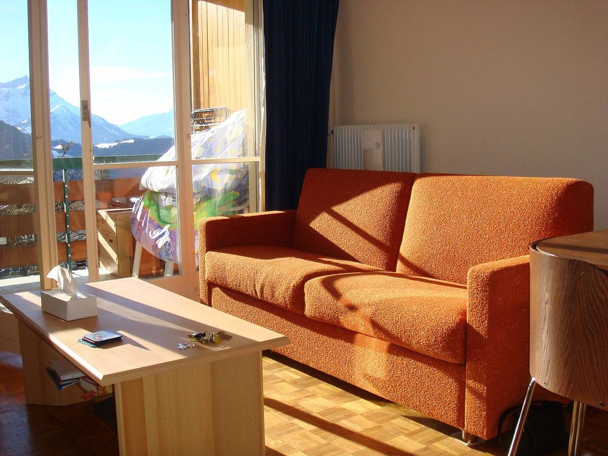 Entire holiday apartment, Davel 6 - Studio in Leysin, Alpes Vaudoises