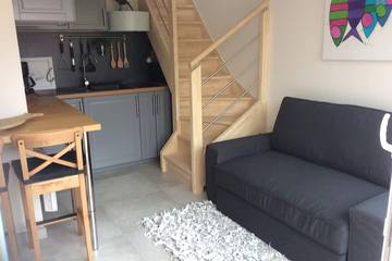 Gîte pour 3 personnes, avec terrasse dans Port la Foret