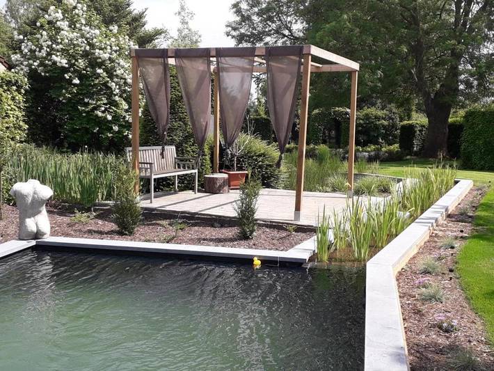 Location de vacances pour 2 personnes, avec piscine et sauna ainsi que vue et jardin à Maasmechelen - 4