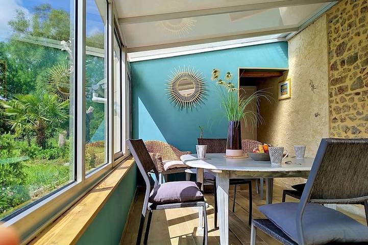 Maison de vacances pour 6 personnes, avec Jardin