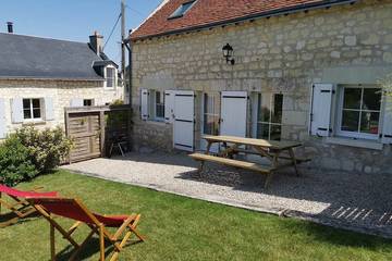 Gîte pour 4 personnes, animaux acceptés à Huismes