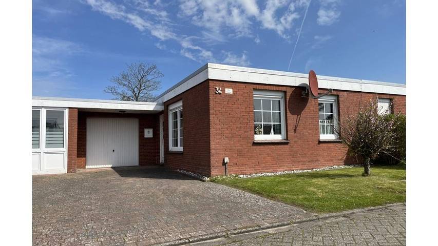 Bungalow für 4 Personen, mit Terrasse in Ostfriesland