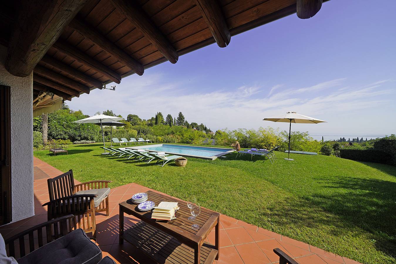 Villa Madeleine in Padenghe sul Garda, Gardasee-Berge