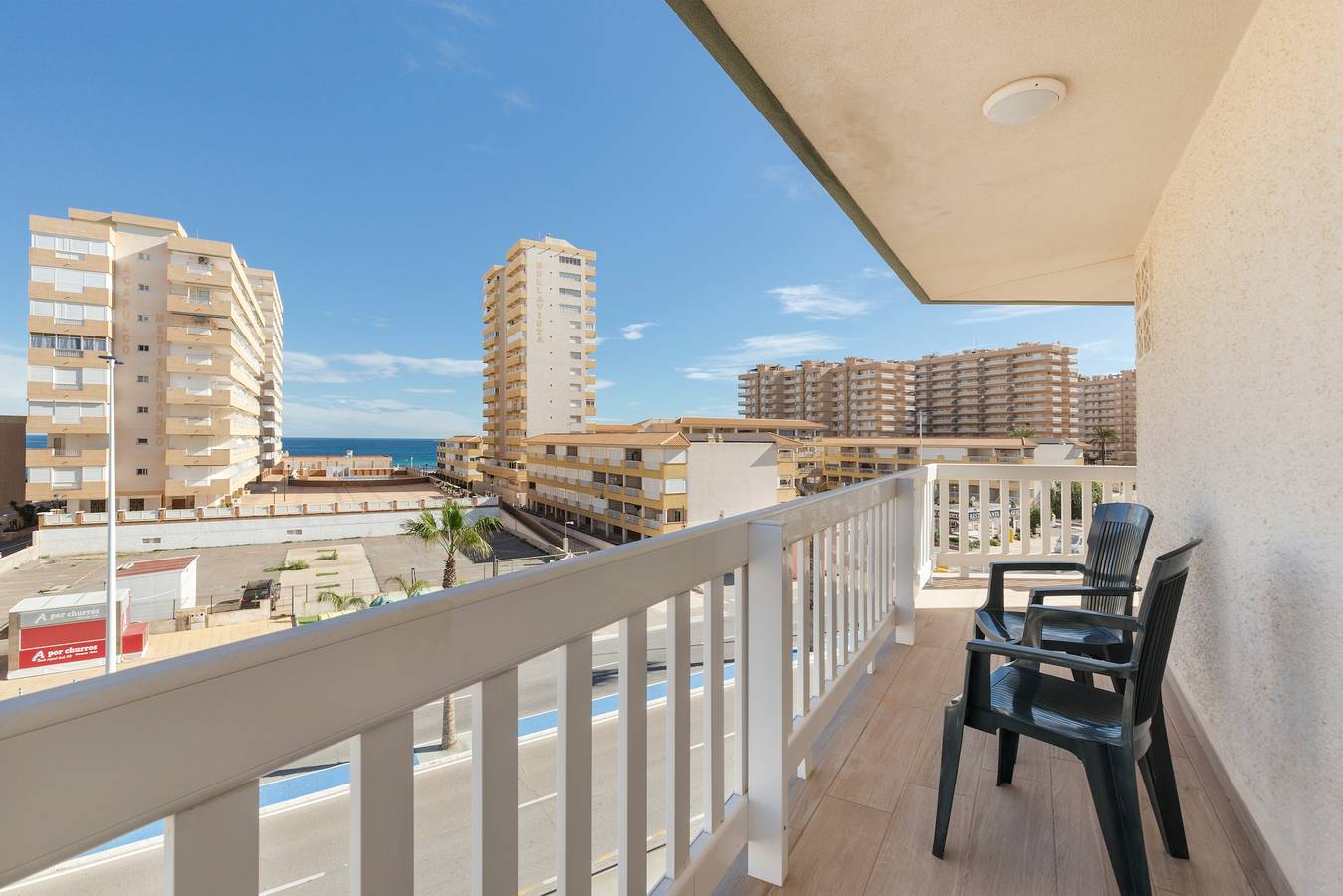 Ganze Wohnung, Ferienwohnung 'Recien Reformado 2' mit Meerblick, Gemeinschaftspool und Klimaanlage in San Javier, Costa Cálida