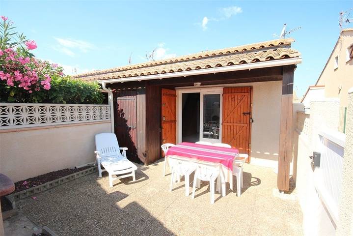Gîte pour 5 personnes, avec piscine, animaux acceptés dans Portiragnes Plage