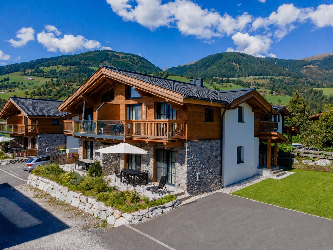 Tauernlodge Carpe Diem mit Sauna und Terrasse in Niedernsill, Pinzgau