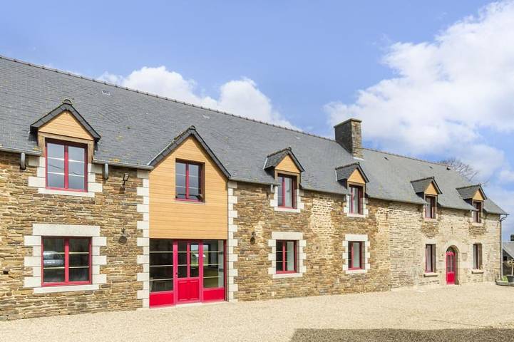 Gîte pour 12 personnes, avec Terrasse