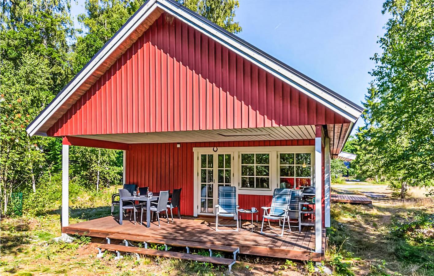Ferienhaus für 6 Personen mit Terrasse in Hasle, Bornholm