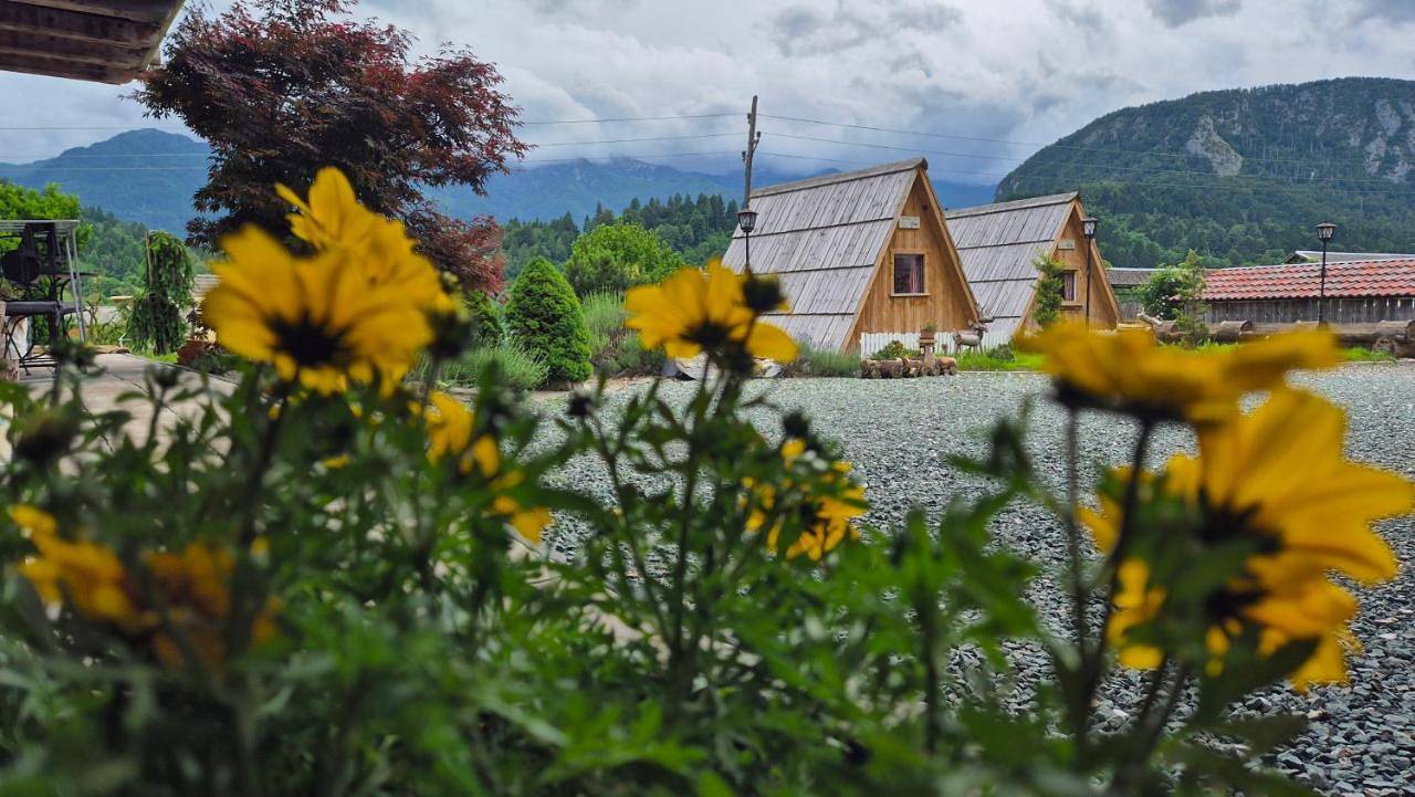 Garden Eco houses Čebelica in Wochein, Triglav Nationalpark