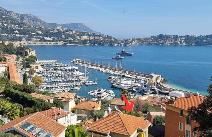 Villa pour 5 personnes, avec vue et jardin à Villefranche-sur-Mer