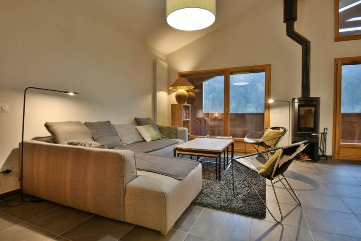 Location de vacances pour 10 personnes, avec Balcon à Saint-Jean-de-Sixt