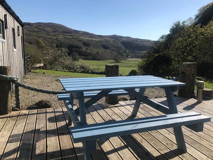 Holiday home for 6 people, with terrace and garden on the Isle of Mull