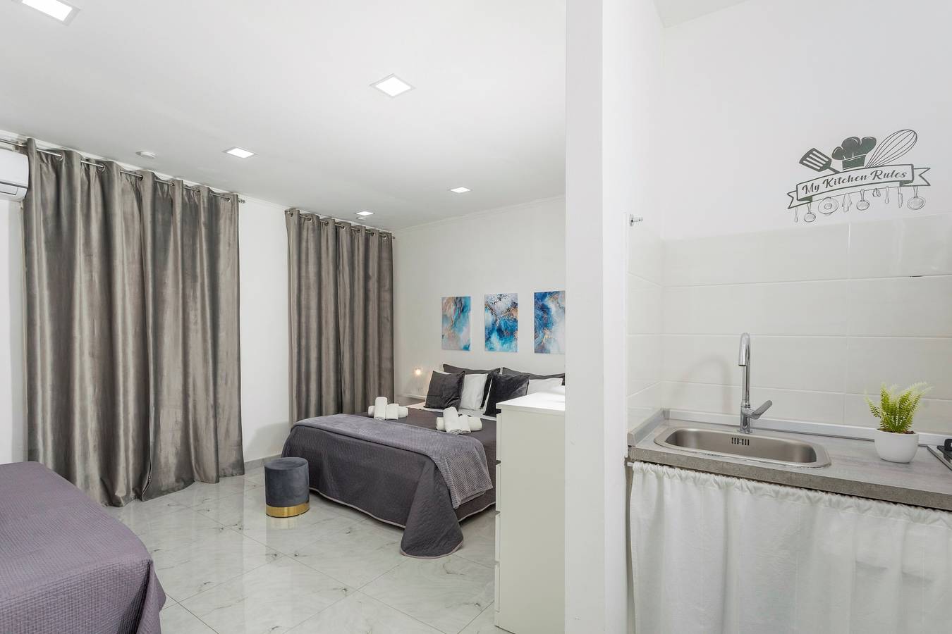 Apartamento entero, Apartamento 'Sicilia Home - Deluxe' con balcón, Wi-Fi y aire acondicionado in Catania, Provincia de Catania