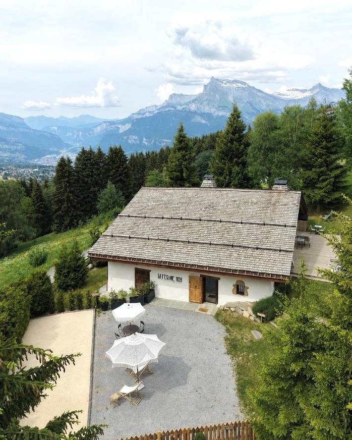Chambre d’hôte pour 2 personnes, avec Terrasse ainsi que Jardin et Vue