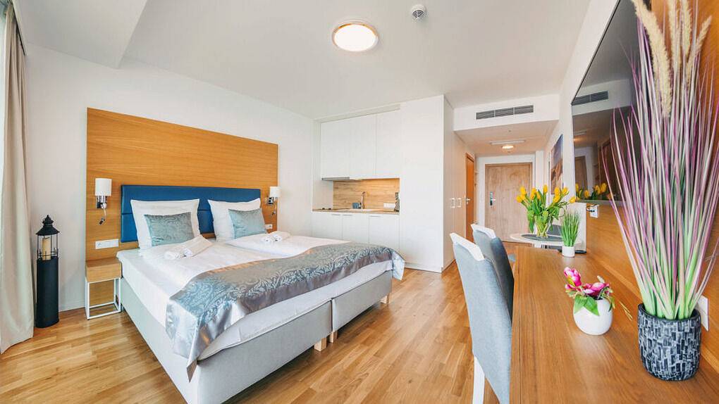 Cały apartament wypoczynkowy, Apartament wakacyjny dla 2 osób z jacuzzi in Kołobrzeg, Baltic Sea Pomerania