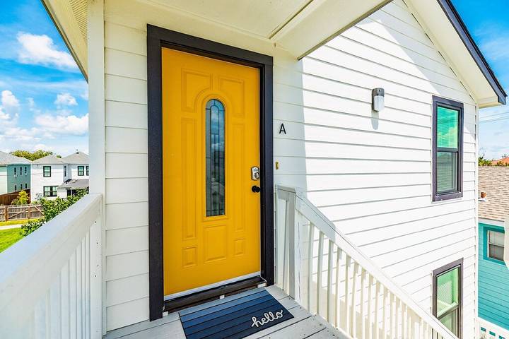 Vacation home for 4 people, with balcony in Galveston