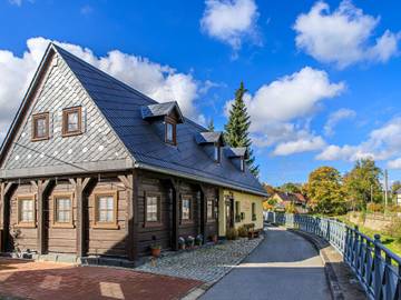 Ferienhaus für 7 Personen, mit Garten im Zittauer Gebirge