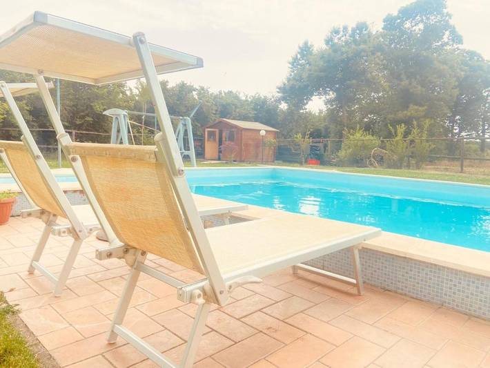 Location de vacances pour 14 personnes, avec jardin ainsi que vue et piscine, animaux acceptés à Vignanello - 3