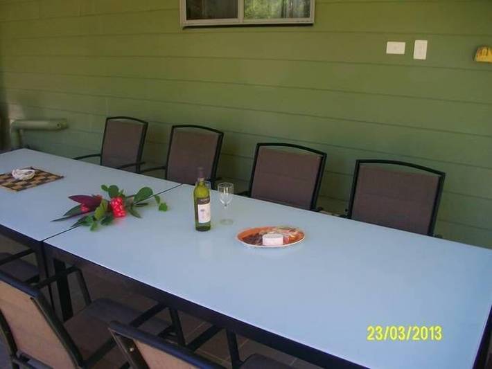 Holiday home for 11 people, with terrace in Fraser Island