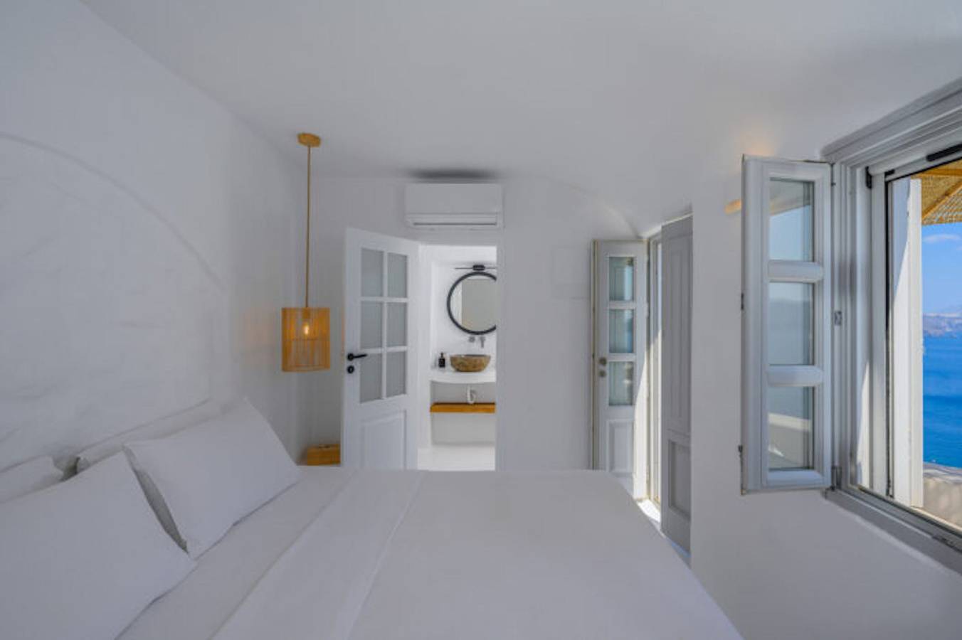 Villa für 2 Personen mit Terrasse in Oia, Santorin