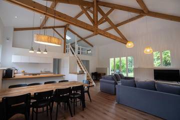 Location de vacances pour 10 personnes, avec jardin, animaux acceptés à Angresse