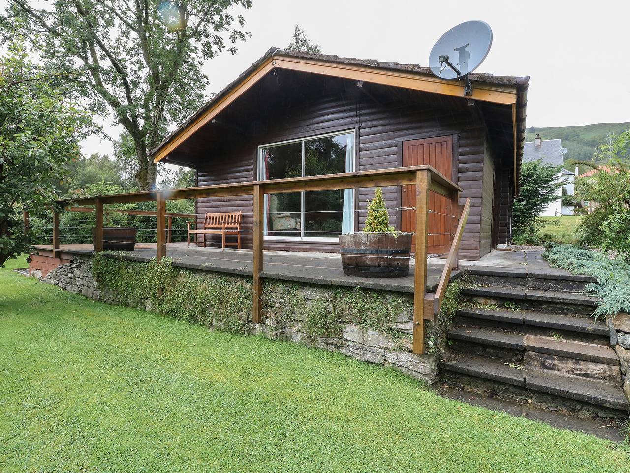 Lodge für 4 Personen mit Garten in Killin, Stirling und Umgebung