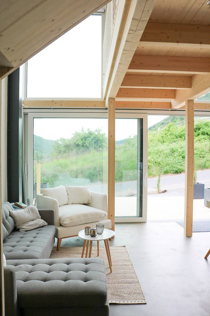 Chalet für 4 Personen, mit Terrasse und Ausblick an der Mosel - 4