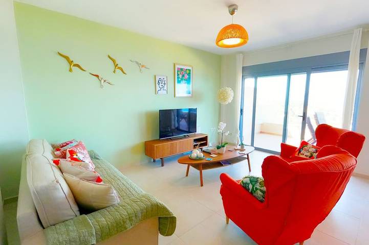 Gîte pour 6 personnes, avec piscine et balcon dans Perdika - 3