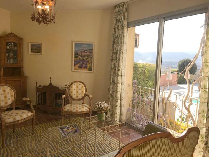 Hôtel pour 4 personnes, avec jardin et piscine ainsi que terrasse et vue, animaux acceptés à Rasteau - 2