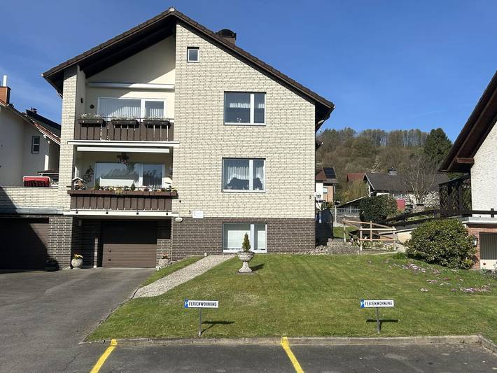 Ferienwohnung für 4 Personen, mit Balkon und Garten in Lügde