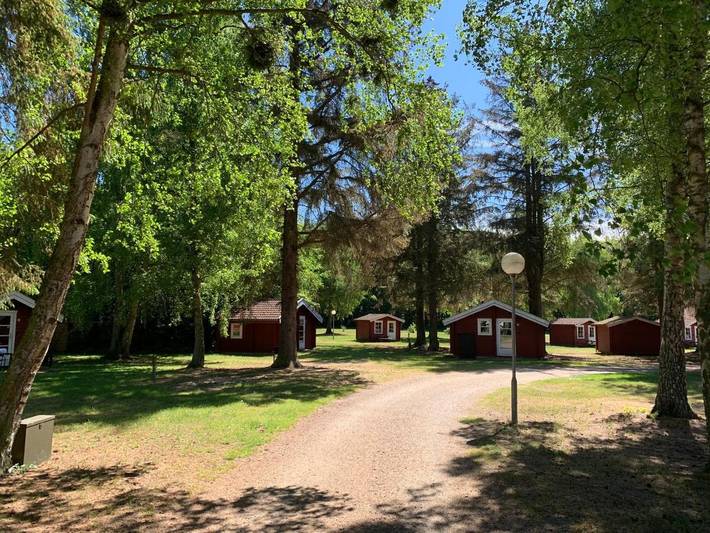Camping für 4 Personen, mit Terrasse und Sauna auf Bornholm