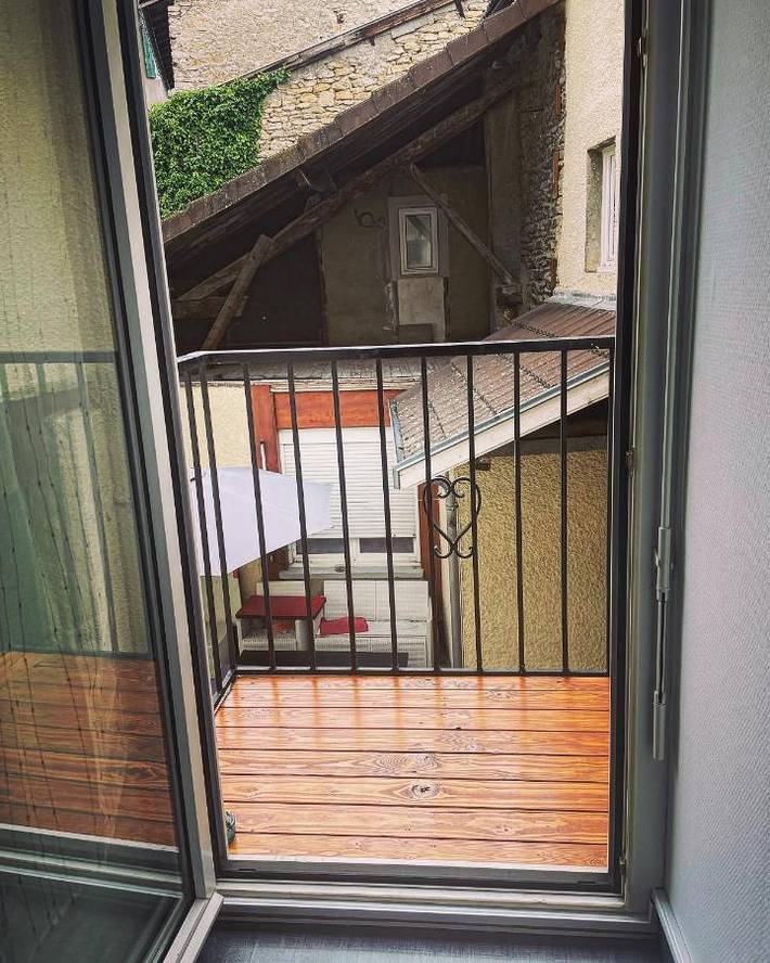 Gîte pour 2 personnes, avec balcon dans Montalieu-Vercieu - 4