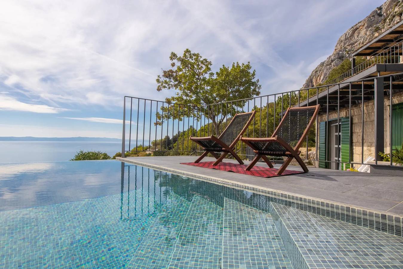Villa pour 8 personnes avec vue sur l’océan in Makarska, Makarska riviera