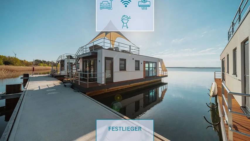 Ferienhaus mit Meerblick für 4 Personen, mit Balkon
