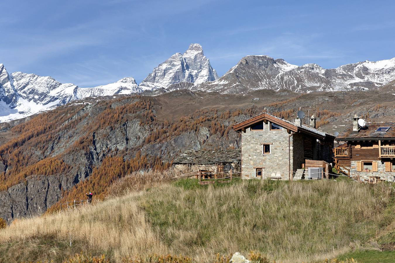 Chalet « Casa Promindoz » avec vue sur la montagne, jardin privé et Wi-Fi in Breuil-Cervinia, Région de Valtournenche