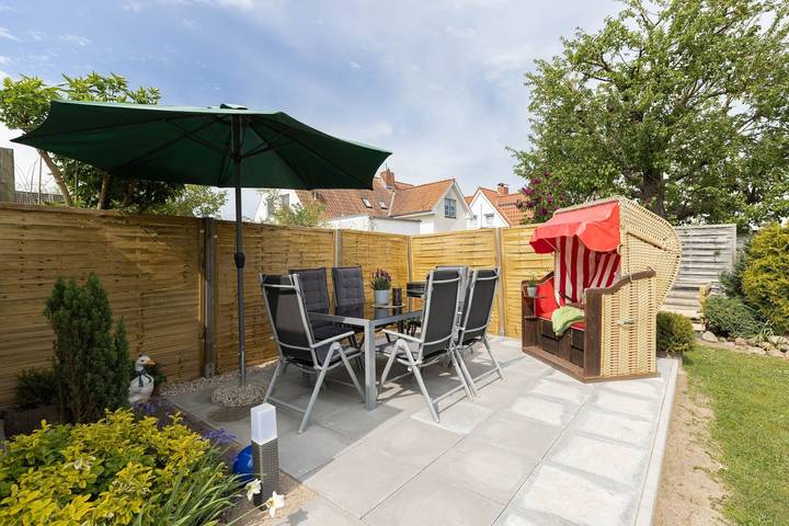 Ferienhaus für 5 Personen, mit Balkon und Terrasse sowie Garten in Kellenhusen