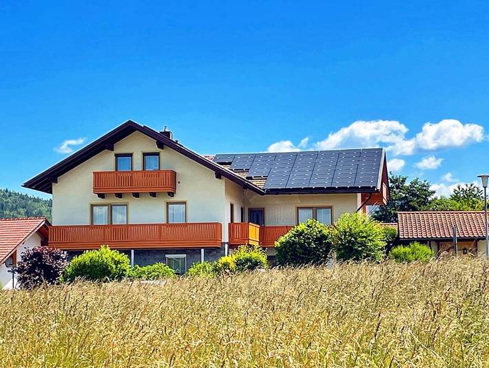 Ferienwohnung für 4 Personen, mit Balkon und Balkon/Terrasse sowie Garten in Arrach