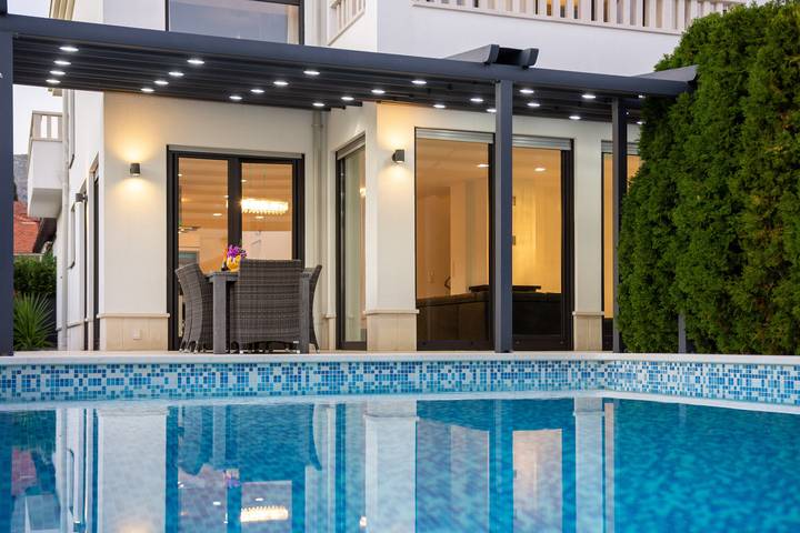 Villa pour 10 personnes, avec sauna et jardin à Trogir - 3