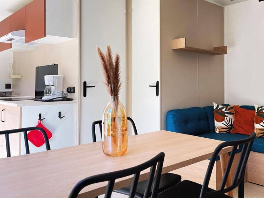 Camping Les Portes de Sancerre - Mobilhome 4 personas - 2 Ch Premium Vista Loira - 4 pers in Saint-Satur, Región de Bourges