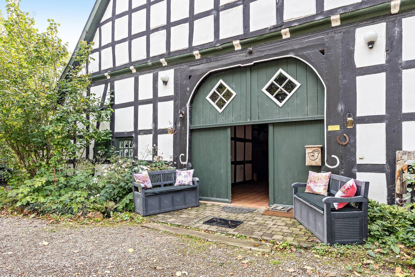 Ganze Wohnung, Apartment 'Muddi' mit gemeinsamer Terrasse, privatem Garten und Wlan in Lübbecke, Wiehengebirge
