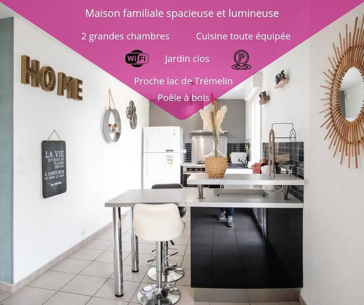 Maison de vacances pour 4 personnes, avec jardin - 1