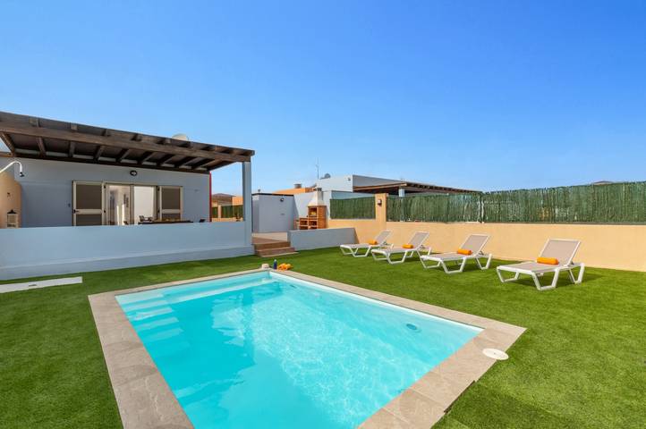 Villa pour 6 personnes, avec jardin dans Las Salinas