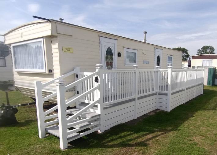 Caravan for 4 people, with garden, with pets in Great Yarmouth