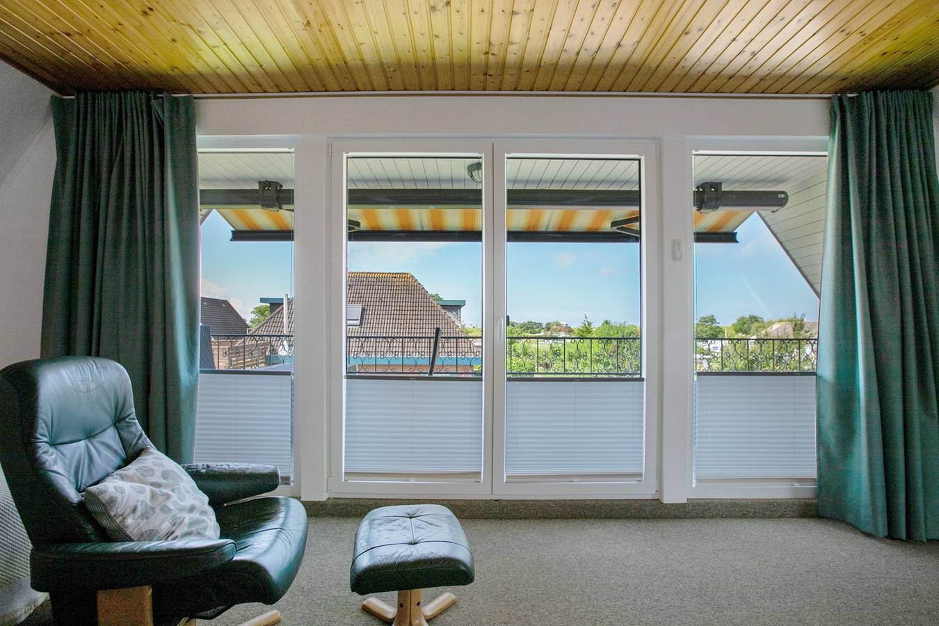 Ganze Wohnung, Ferienwohnung 'Balkonwohnung' mit Gemeinschaftsgarten, Balkon und Wlan in Stinteck, Westerdeichstrich