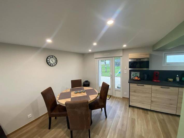 Maison de vacances pour 4 personnes, avec Balcon ainsi que Terrasse et Jardin