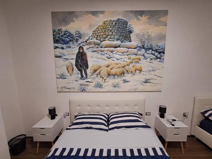 Maison d’hôte pour 9 personnes, avec balcon et vue à Cagliari