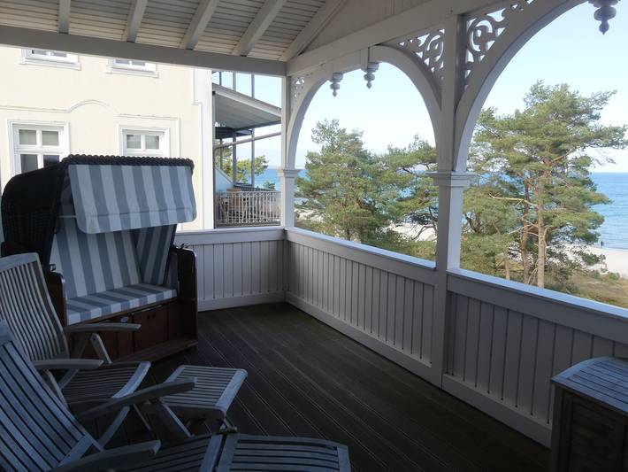 Ferienwohnung für 6 Personen, mit Balkon und Sauna im Ostseebad Binz
