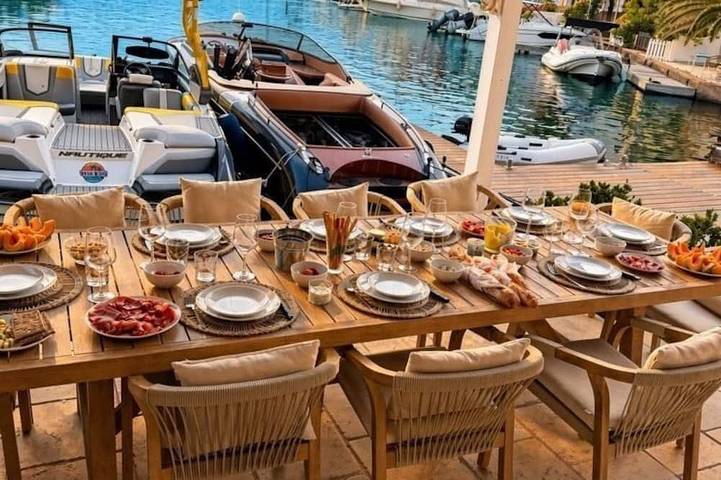 Villa pour 12 personnes, avec Balcon et Jardin dans Port Grimaud