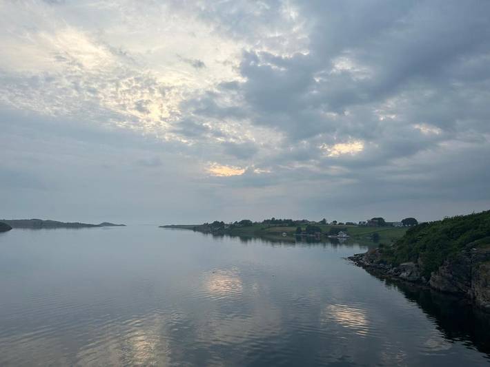 Ferienhaus für 9 Personen, mit Terrasse und Garten sowie Ausblick in Rennesøy